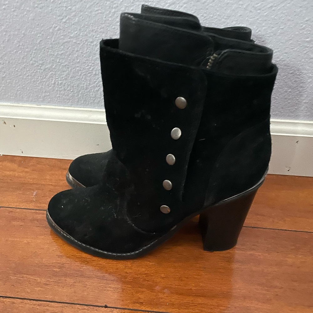 Black womens booties